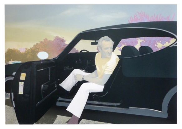 Kurt Pammer, “Lakeshore Supreme”   silkscreen - 30" x 42" - 2012.